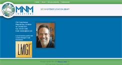 Desktop Screenshot of mnmlocations.com